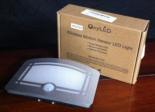 Wireless Motion Sensor LED Light T-03