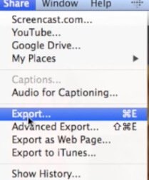 Camtasia for Mac v2 Exporting