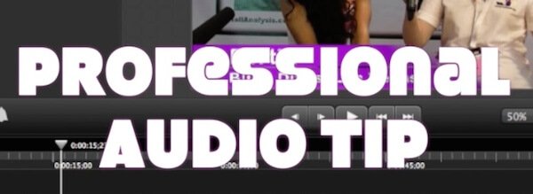 Camtasia for Mac v2 Professional Audio Tip