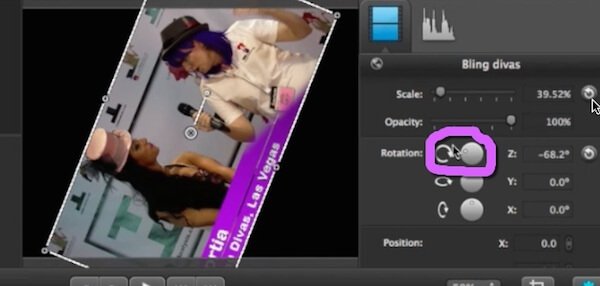 Camtasia for Mac v2 Rotating the Video
