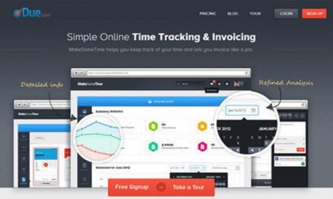 Simple Online Time Tracking & Invoicing