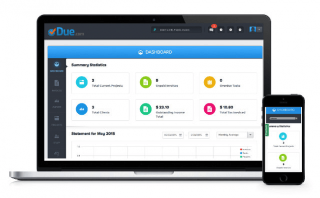 Due.com is Mobile Ready and More...