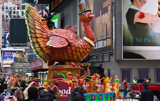 Inflatable Advertising During Holiday Event