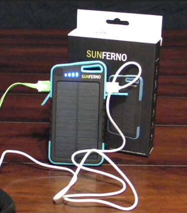 Sunferno Flintstone Solar Charger